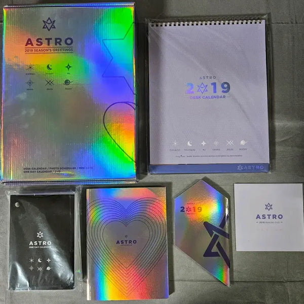 [BUNJANG] ASTRO 2019 Season's Greetings Moonbin Cha Eunwoo Yoon Sanha / astro season greeting 2019 문빈 차은우 윤산하