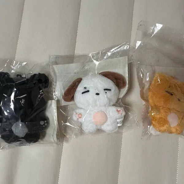 [BUNJANG] Day6 "Hanip Six" Doll - Bbotoke & Yun Gangji Bundle Set / 데이식스 한입식스 인형 뽀또케 깜푸필 윤강쥐