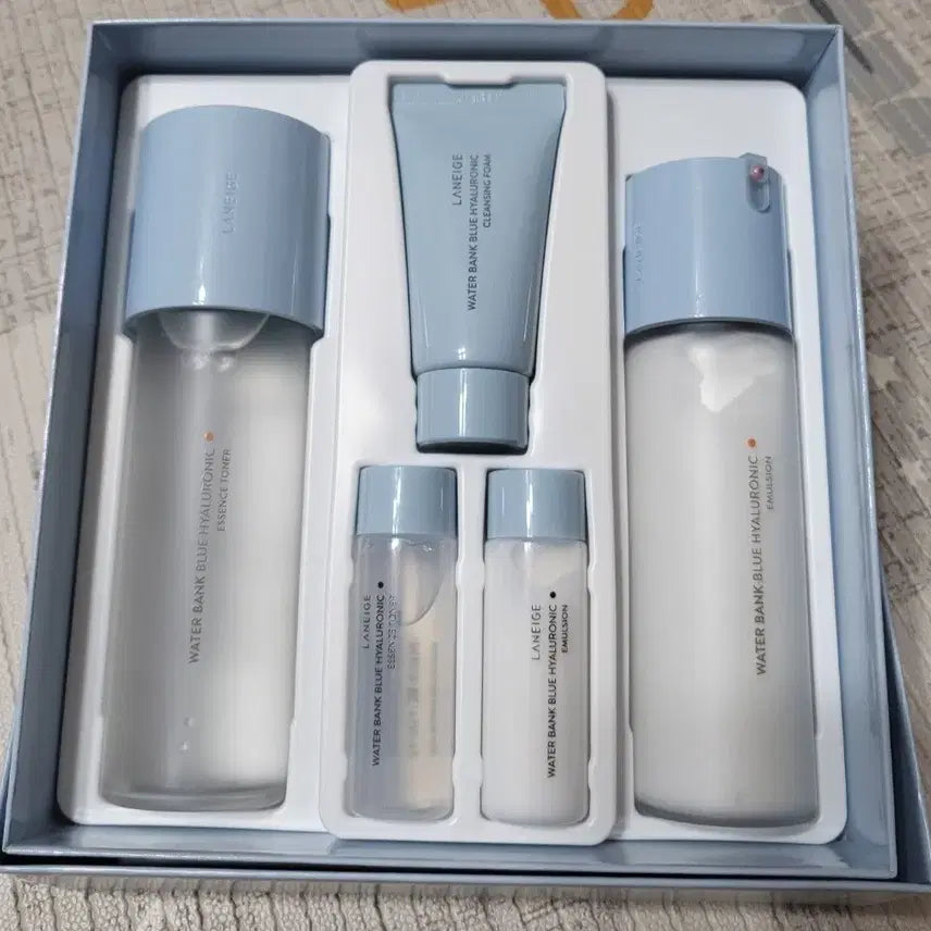 [BUNJANG] Laneige Water Bank 2-Piece Set + (Cream 50ml) / 라네즈 워터뱅크 2종세트+(크림50m)
