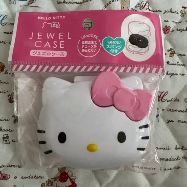 [BUNJANG] Hello Kitty Jewel Case with Interior Sponge / 헬로키티 쥬얼 케이스