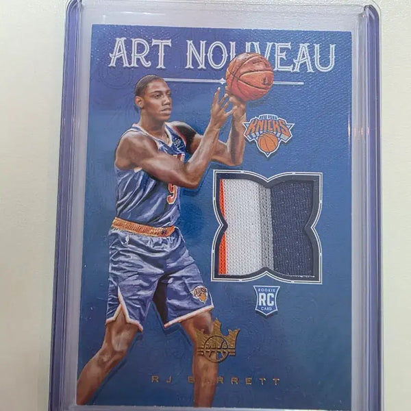 [BUNJANG] 2019-20 RJ Barrett Hoops Court Kings Rookie Limited Jersey Card New York Knicks / 2019-20 nba RJ 배럿 훕스 4색 패치 유니폼카드 뉴욕닉스