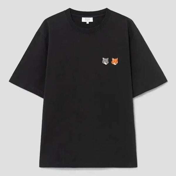 [BUNJANG] Maison Kitsuné Double Fox Short Sleeve T-Shirt White / 메종키츠네 더블 폭스 반팔 티셔츠 화이트