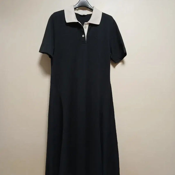 [BUNJANG] Hazzys Collar Short Sleeve Dress / 헤지스 카라 반팔 원피스 90