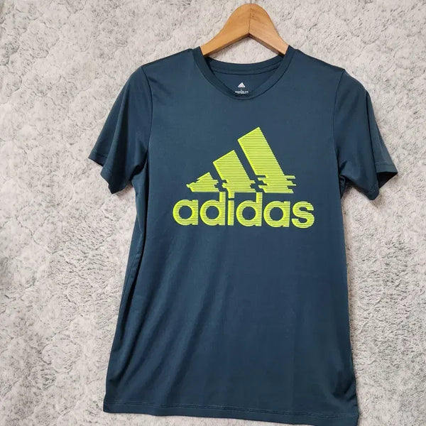[BUNJANG] Adidas Big Logo Performance Women's T-Shirt / 68B [L] 아디다스 빅로고 기능성 여성 티셔츠
