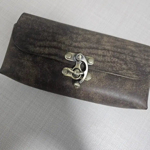 [BUNJANG] Vintage Long Leather Pouch / (무배) 빈티지 다꾸 롱 가죽파우치