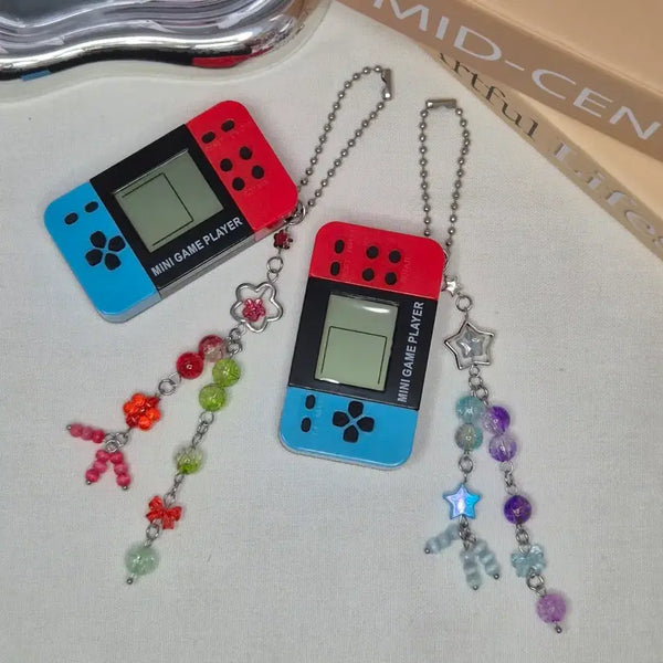 [BUNJANG] Mini Game Machine Keychain / 미니 게임기 키링 비즈키링