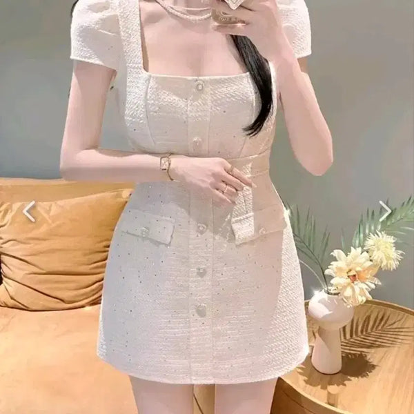 [BUNJANG] Sequined Mini Dress / 수입의류 스팽글원피스(새상품) 미엘르데이린 최종마지막가격