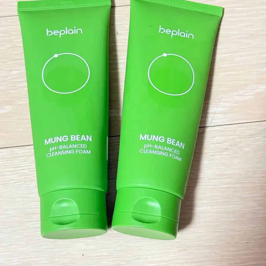 [BUNJANG] B.plain Mung Bean Gentle pH Cleansing Foam (2 x 160ml) / 새상품) 비플레인 녹두 클렌징폼 160ml 2개