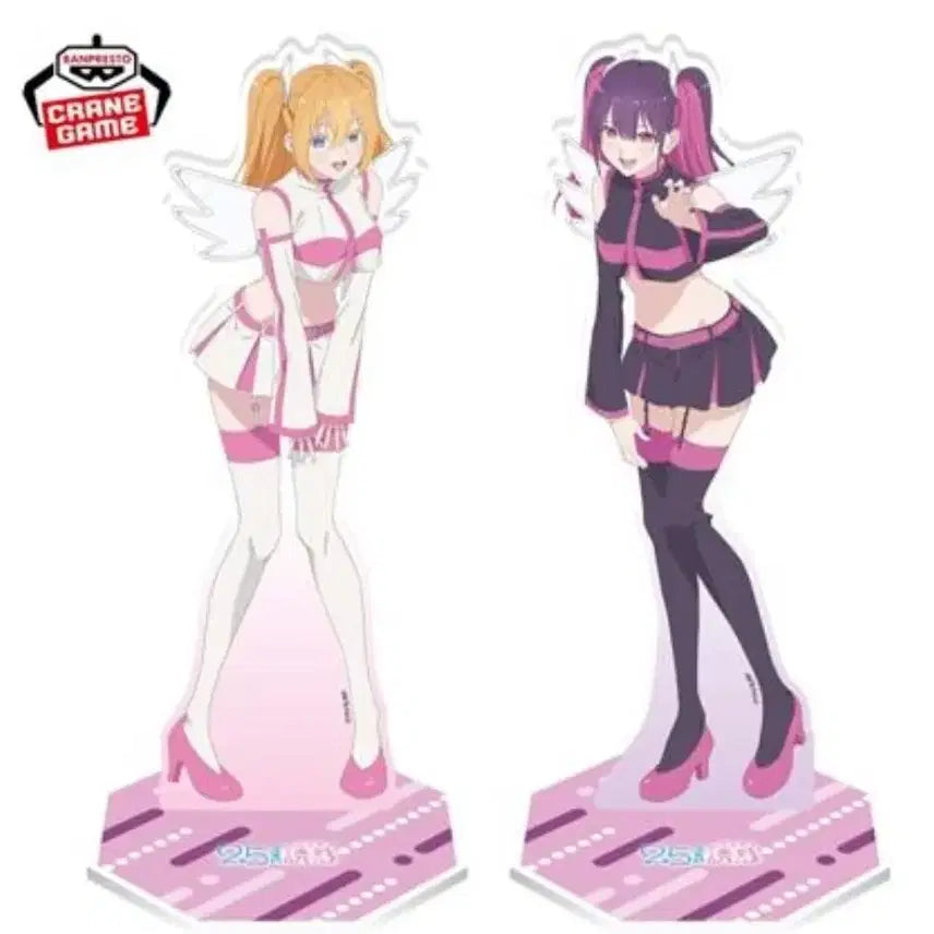 [BUNJANG] 2.5D Temptation Nigori Riri Ririell & Miriella Big Acrylic Stand Bundle Set / 2.5차원의 유혹 니고리리 리리엘&미리엘라 빅 아크릴 스탠드 일괄