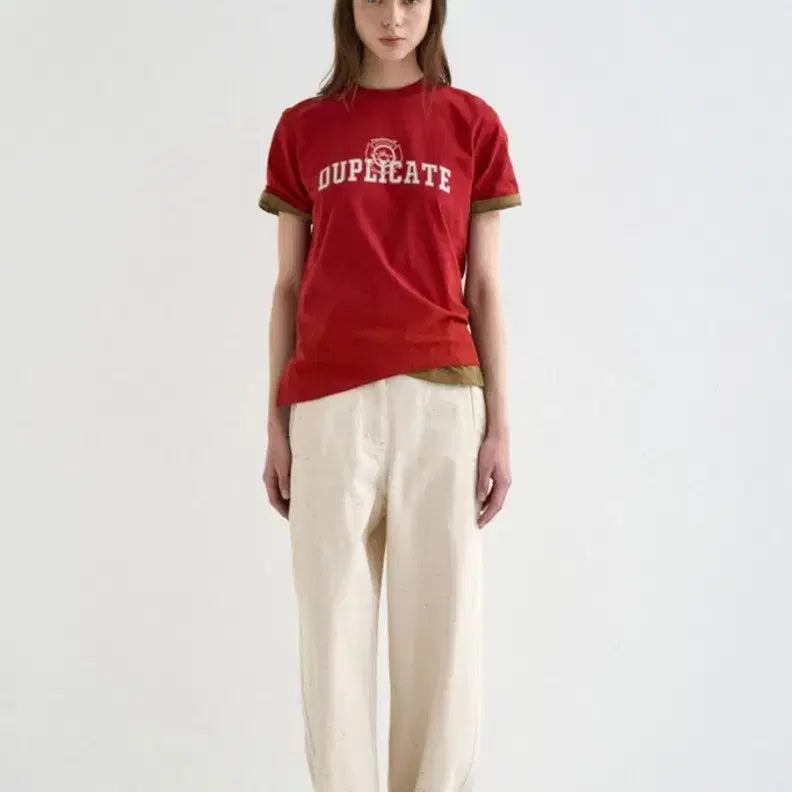 [BUNJANG] System 26SS New Printed Half Sleeve T-shirt / 한섬 26ss신상 시스템 프린티드 하프 슬리브 티셔츠 프리