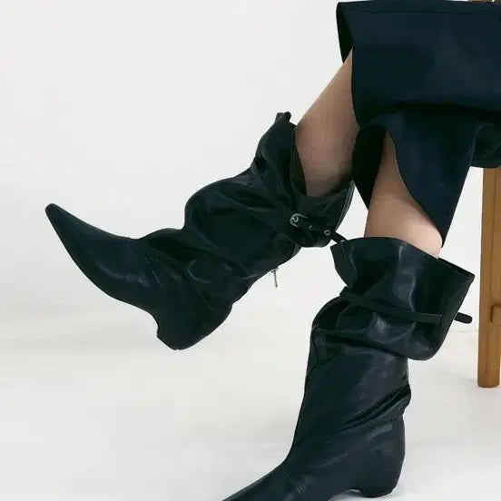 [BUNJANG] Low Classic Back Zipper Mid Boots / 로우클래식 백지퍼 미들부츠(현재 리오더로 재출시/최저가)