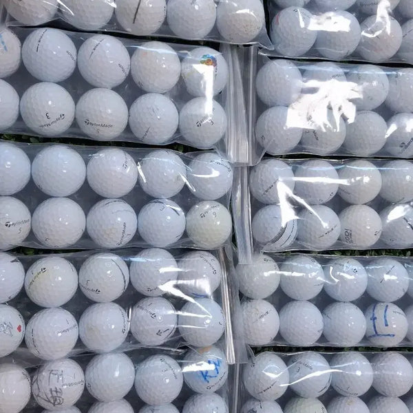 [BUNJANG] TaylorMade TP5 Lost Golf Balls (White, 100 pcs) / 테일러메이드 로스트볼 tp5 화이트 연습용 100알