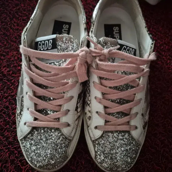 [BUNJANG] Golden Goose Glitter Sneakers / 골든구스37