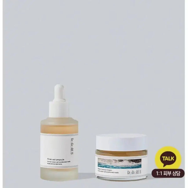 [BUNJANG] Rorobell First Ampoule + Water Cannon Cream Set / 로로벨 퍼스트앰플 + 워터 캐논 크림 세트