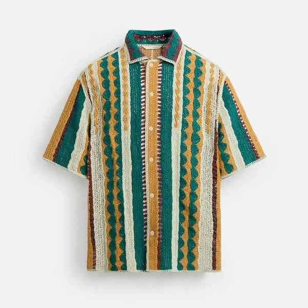 [BUNJANG] Zara Striped Knit Shirt / 세일!!! 자라) 니트 스트라이프 셔츠