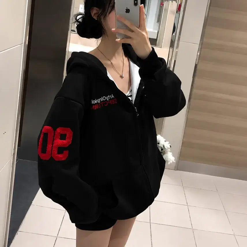 [BUNJANG] Abluy Hoodie Zip-Up / 에이블리 후드집업