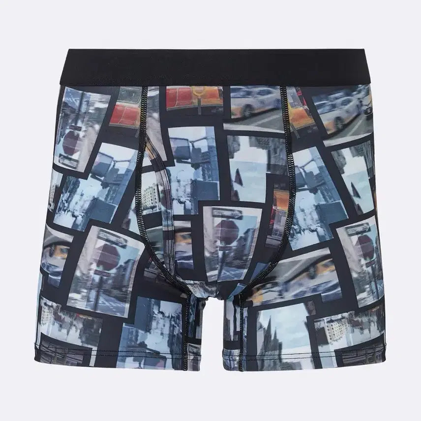 [BUNJANG] GU Men's Style Dry Boxer Briefs (Size S) / [S size] GU 스타일드라이 남성 스타일드로즈 복서브리프