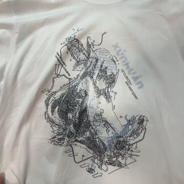 [BUNJANG] Sansan Gear Circulation T-Shirt / 산산기어 순환 티셔츠