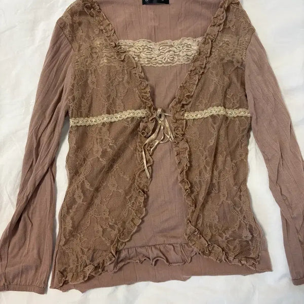 [BUNJANG] Vintage Long Sleeve Top / 일본 빈티지 긴팔 탑