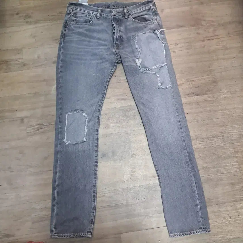 [BUNJANG] Levi's 501 Grey Denim Jeans / 리바이스 청바지 501 그레이 "}