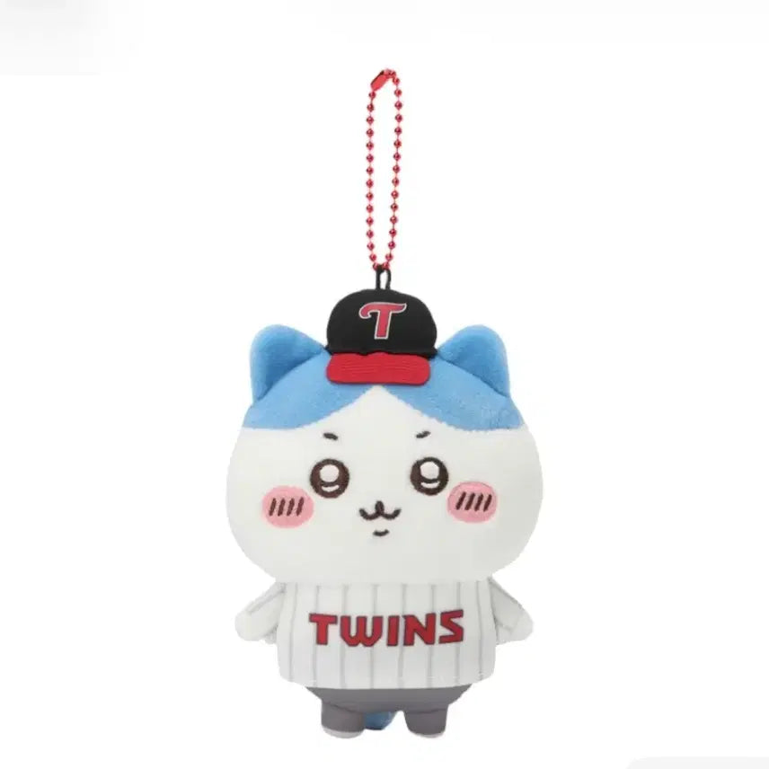 [BUNJANG] LG Twins Monjakuwi Keyring Hachiwale / [미개봉새상품]LG트윈스 엘지트윈스 먼작귀 키링 하치와레