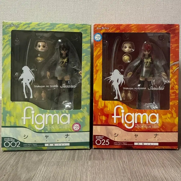[BUNJANG] Good Smile Company Max Factory Figma Shana 2 Figure Set (Black Hair & Flame Hair Ver.) Sealed / 미개봉) 2체 세트 굿스마일 작안의 샤나 피규어 맥스팩토리 피그마