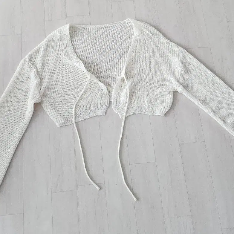 [BUNJANG] Knit Bolero Cardigan / 니트 가디건 볼레로