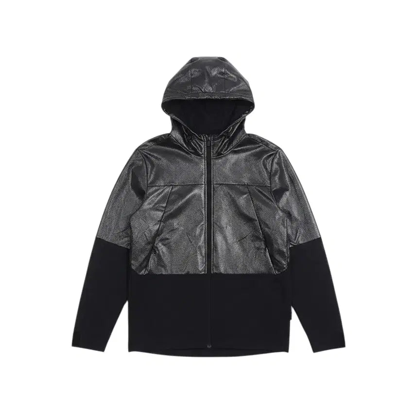 [BUNJANG] Under Armour ColdGear Colorblock Full-Zip Hoodie Jacket BK / 남성L/ 언더아머 콜드기어 후드 배색 집업 점퍼 BK 36-87