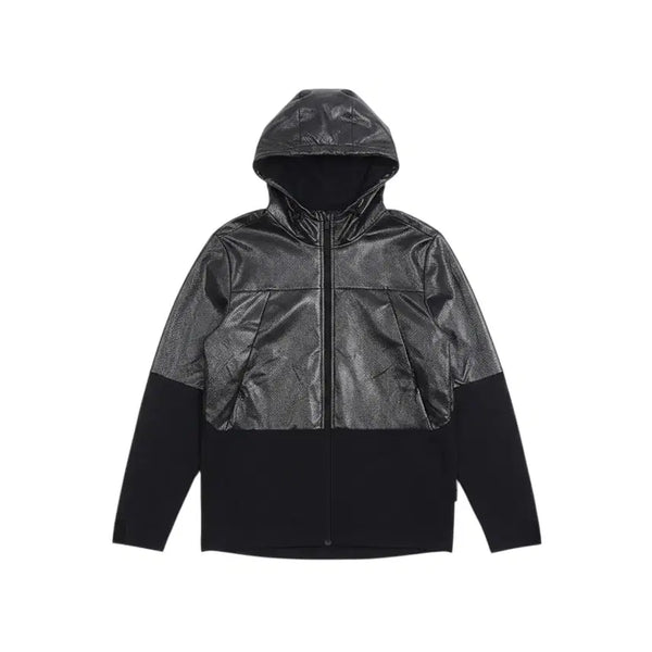 [BUNJANG] Under Armour ColdGear Colorblock Full-Zip Hoodie Jacket BK / 남성L/ 언더아머 콜드기어 후드 배색 집업 점퍼 BK 36-87