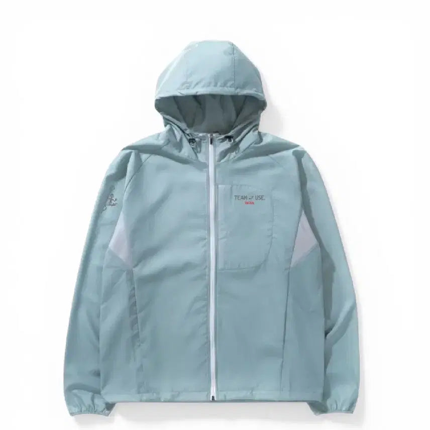 [BUNJANG] What's the Use Windbreaker Ice Blue M / [새상품] 왓츠더유즈 바람막이 아이스블루 m