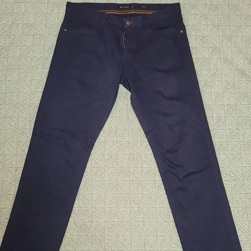 [BUNJANG] Massimo Dutti Slim Fit Navy Pants / Massimo Dutti 마시모 두띠 슬림핏 팬츠 바지