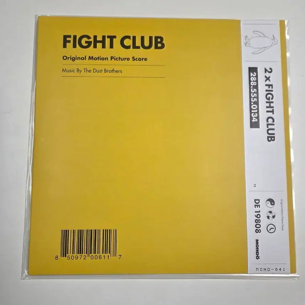 [BUNJANG] Mondo Fight Club Original Soundtrack 2LP Vinyl / mondo 몬도 파이트클럽 ost lp