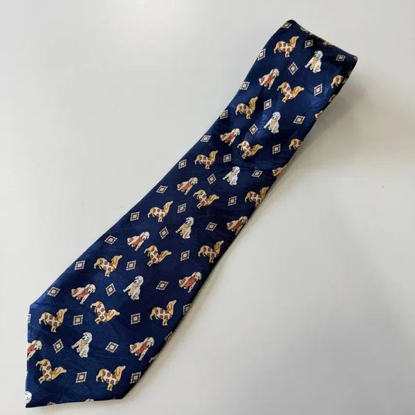 [BUNJANG] Vintage Pattern 9cm Necktie / 빈티지 패턴 넥타이 9cm
