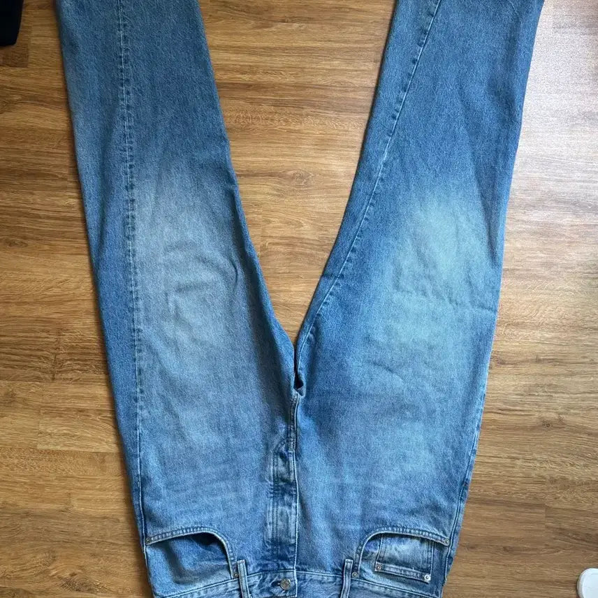 [BUNJANG] Sunflower Wide Twist Denim / [34]썬플라워 와이드 트위스트 데님