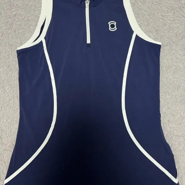 [BUNJANG] WAAC Sleeveless Top Navy Size 90 / 와이드앵글 나시티 90