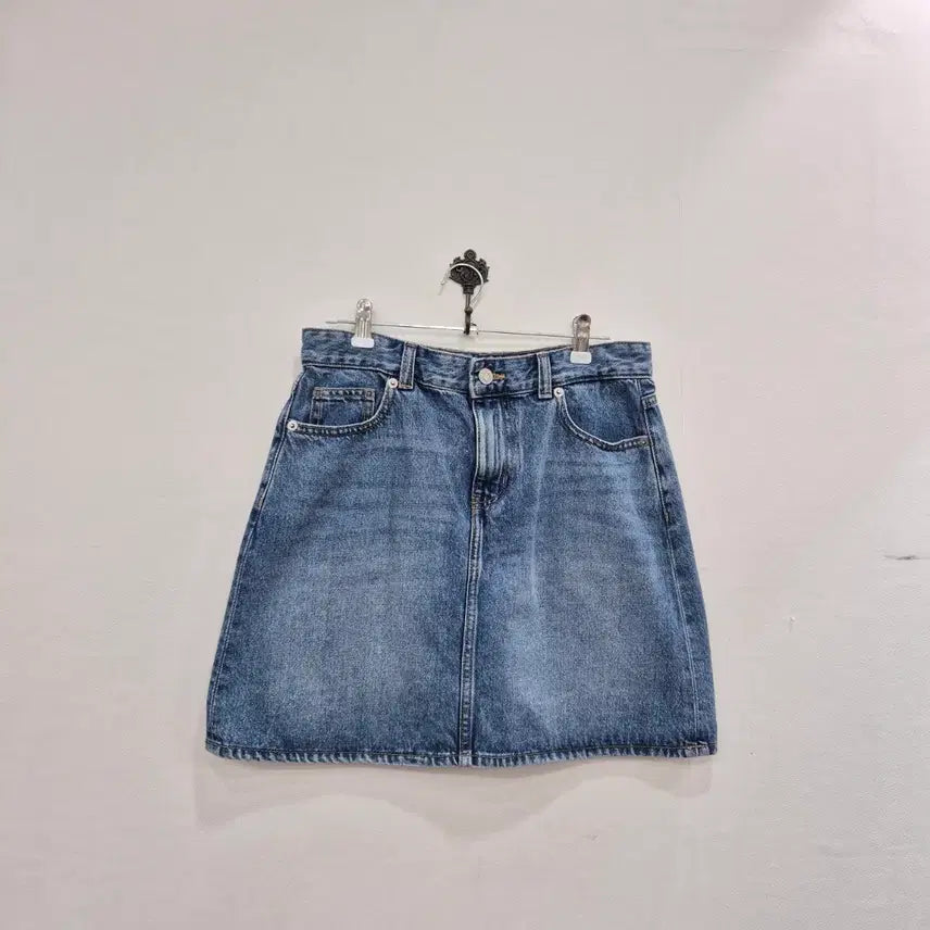 [BUNJANG] Denim Mini Skirt (Size 28) / 청바지 데님 스커트 28