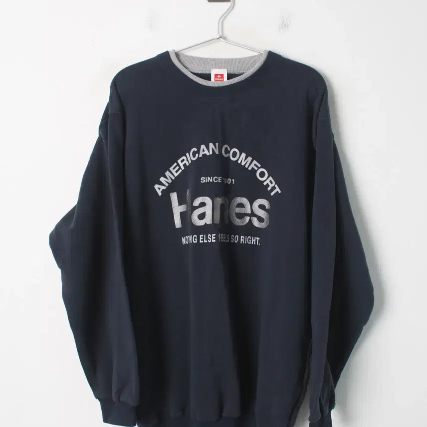 [BUNJANG] Hanes Men's Sweatshirt M / 하네스 맨즈 맨투맨 [MAN M]