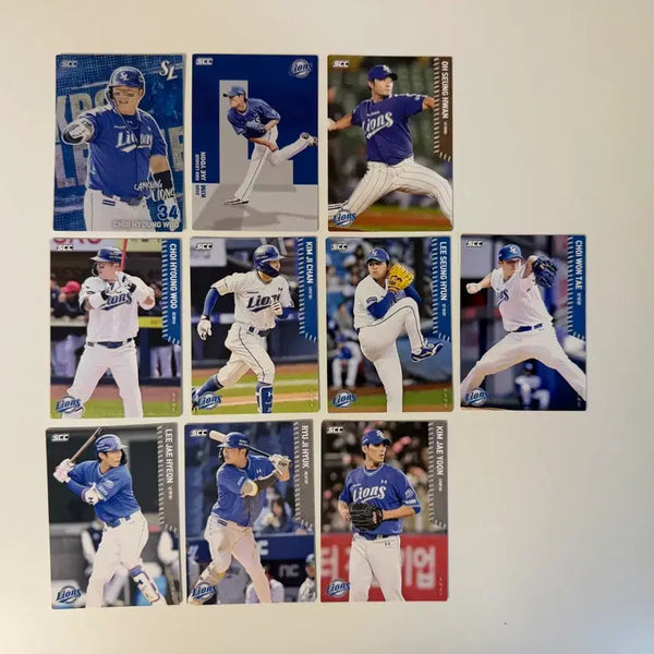 [BUNJANG] KBO Baseball Cards - Samsung Lions Players / KBO 크보 카드 판매 삼성