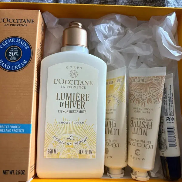 [BUNJANG] L'Occitane Hand Cream, Shower Cream, Lip Balm Set / (새상품) 록시땅 핸드크림 / 샤워크림 / 립밤 세트