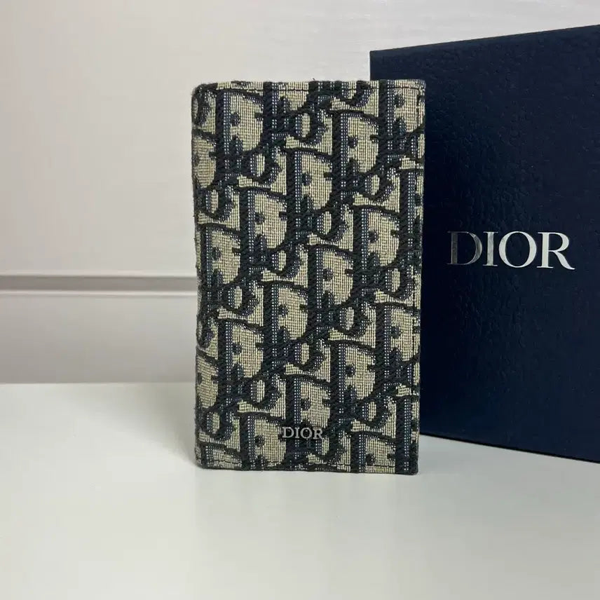 [BUNJANG] Dior Oblique Long Organizer Beige / [정품] 디올 오블리크 롱 오거나이저 베이지