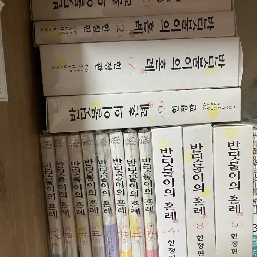 [BUNJANG] The Firefly's Wedding Complete Set Volumes 1-9 Limited Edition / 반딧불이의 혼례 만화책 한정판 1-9 일괄