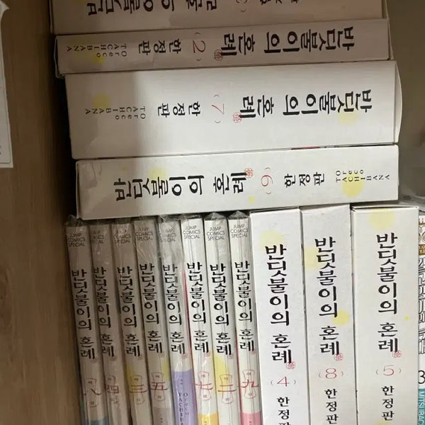 [BUNJANG] The Firefly's Wedding Complete Set Volumes 1-9 Limited Edition / 반딧불이의 혼례 만화책 한정판 1-9 일괄