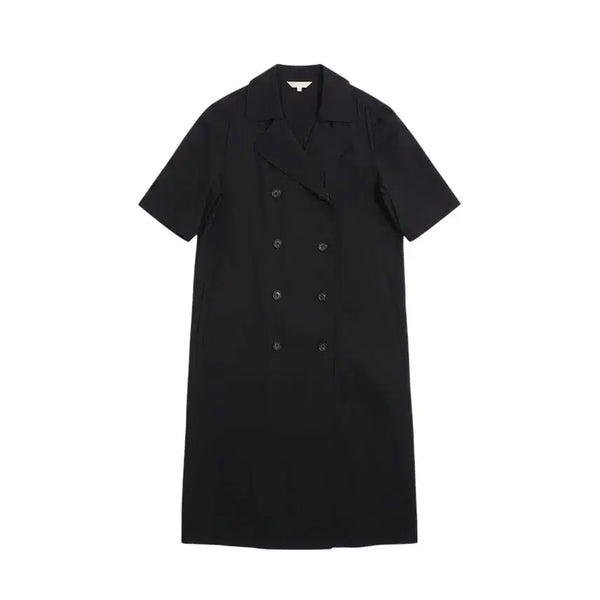 [BUNJANG] Beanpole Women's Double-Button Balloon Dress / 여성S/ 빈폴 더블버튼 벌룬 원피스