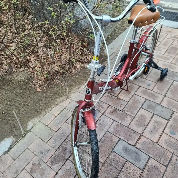[BUNJANG] Titica T-Kakko Walker 7-Speed 20-inch Folding Mini Velo Bicycle / 티티카카 워커 7단 20인치 접이식 미니벨로 보조바퀴 자전거 초등-성인