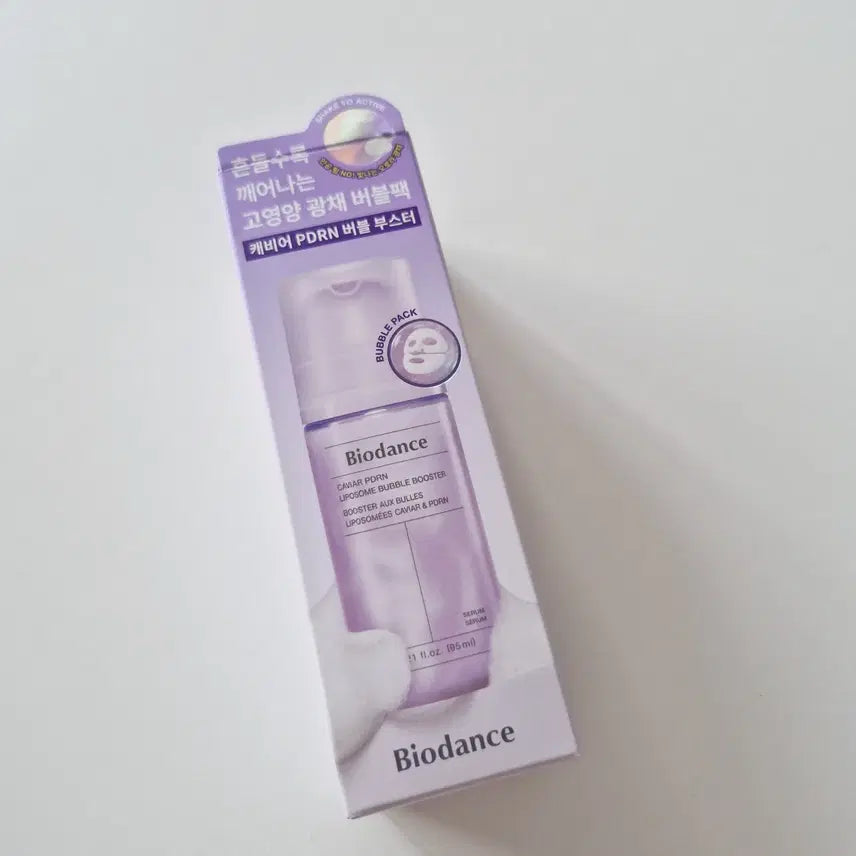 [BUNJANG] Biodance Caviar PDRN Liposome Bubble Booster 95ml / 바이오던스 캐비어 피디알엔 리포좀 버블 부스터 새상품