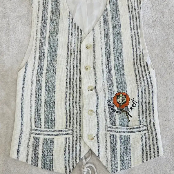 [BUNJANG] Castelbajac Women's Vest (Size M/L) / 까스텔바작 조끼 베스트 95~100