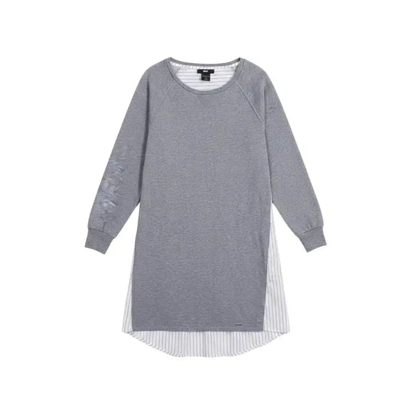 [BUNJANG] DKNY Striped Dress-Like T-Shirt / 여성S/ DKNY 스트라이프 원피스느낌 티셔츠