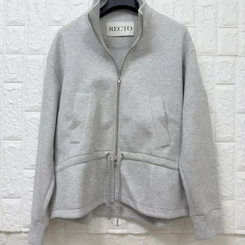 [BUNJANG] Recto Women's Grey Zip-Up Jacket / (26FW 새상품급)렉토 여성  그레이 집업 자켓