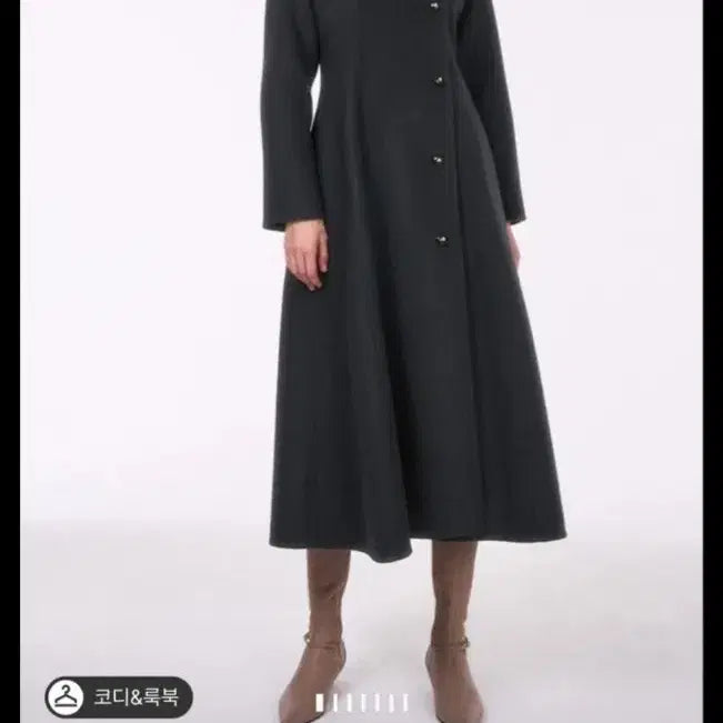 [BUNJANG] The Handsome Lanvin Double Princess Coat / 한섬 랑방 더블 프린세스 코트