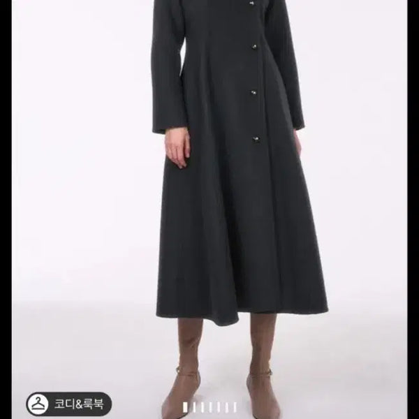 [BUNJANG] The Handsome Lanvin Double Princess Coat / 한섬 랑방 더블 프린세스 코트
